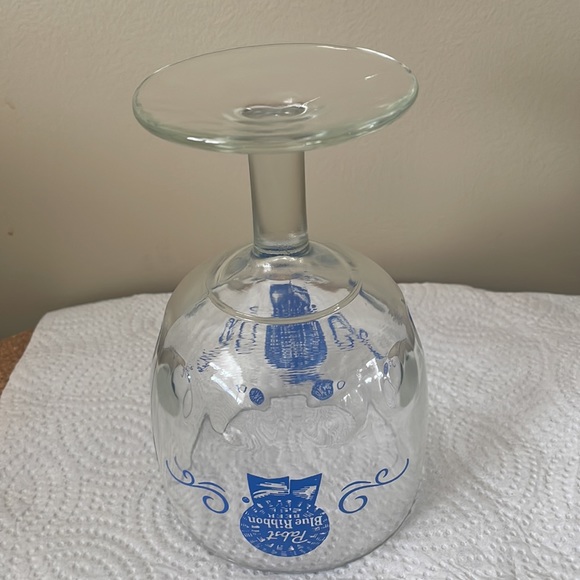 💙Pabst Blue Ribbon glass goblet - Picture 6 of 7